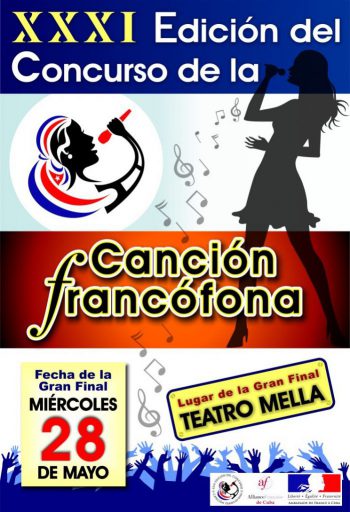 Logo diseñado para Concurso de Cancion Francofona