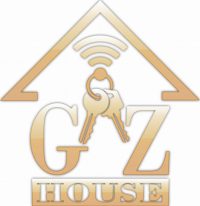 Website and logo design, website creation for rental business. www.thegzhouse.com, (2017) NOTE: The website is currently out of service.