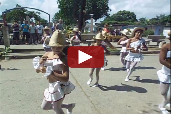 Danza “Guajiro” en gala cultural con Telecentro Primada- Visión. Baracoa (2012)