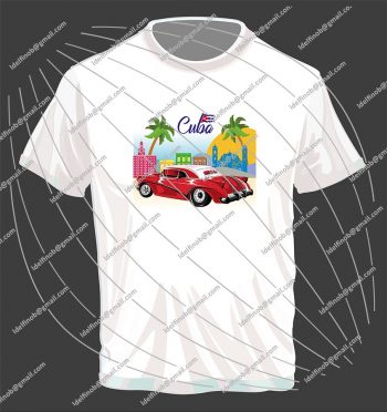 CLASSIC CAR IN HAVANA Tshirt