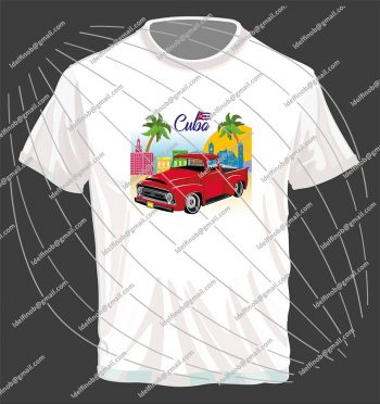 CLASSIC CAR IN HAVANA Tshirt