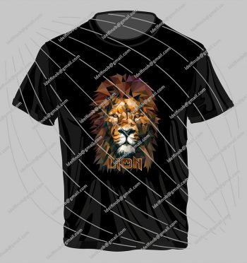 LION LOW POLY T-shirt