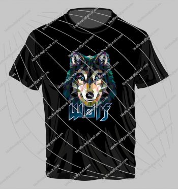 WOLF LOW POLY T-shirt