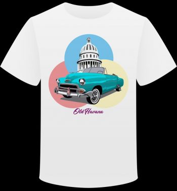 CLASSIC CAR IN HAVANA Tshirt