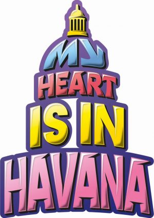 Graffiti logo, MyheartisinHavana.com (2021)