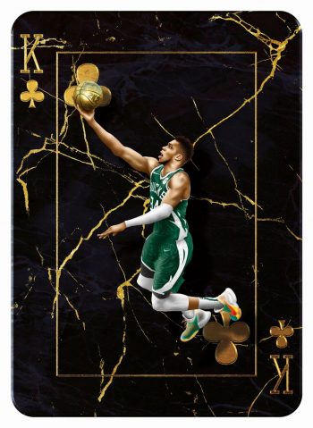 Giannis Antetokounmpo 2k21 (NFT illustration 5201x7122 px), Winning cards collection, opensea.io exposition 2021